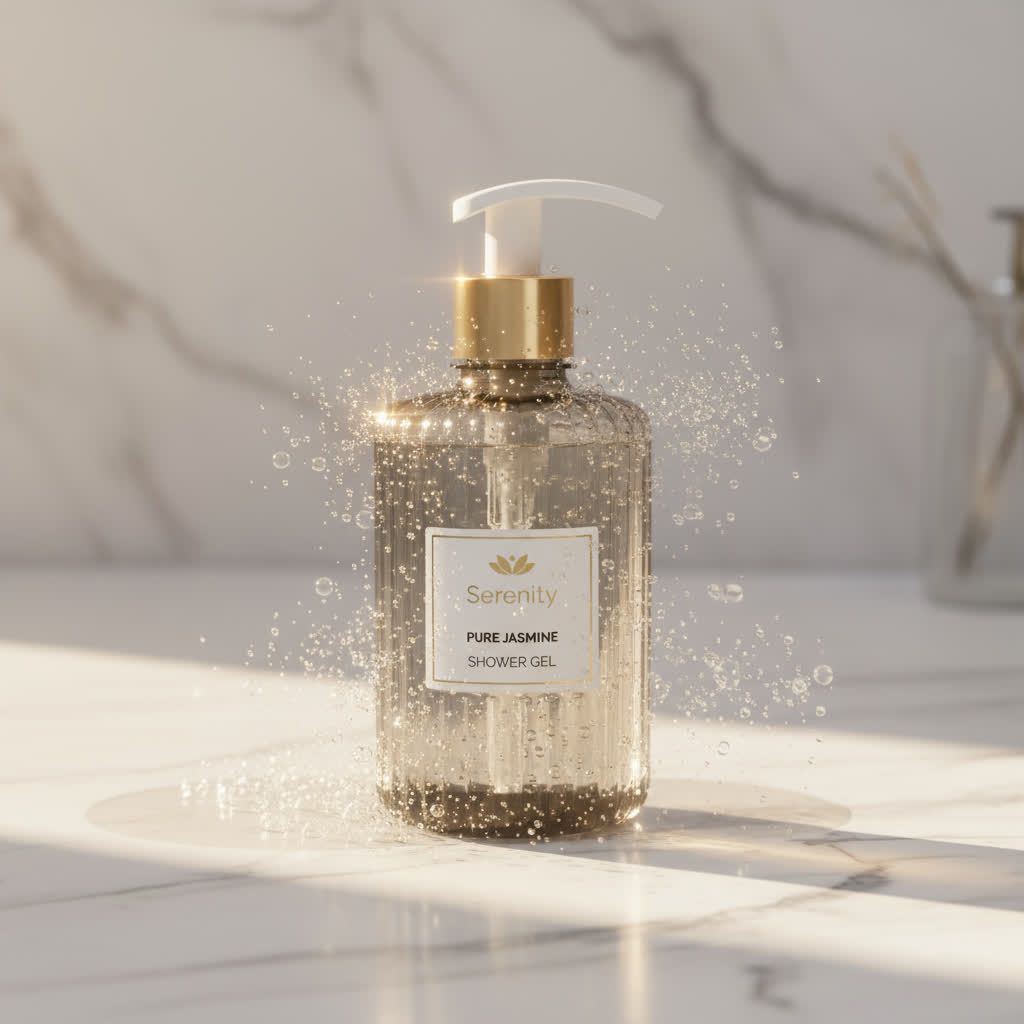 Gel de Duche Pure Jasmine – Luxury Shower Gel Aromático Serenity