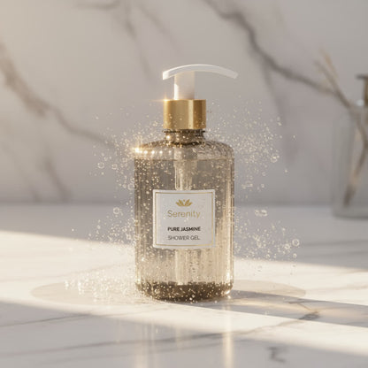 Gel de Duche Pure Jasmine – Luxury Shower Gel Aromático Serenity