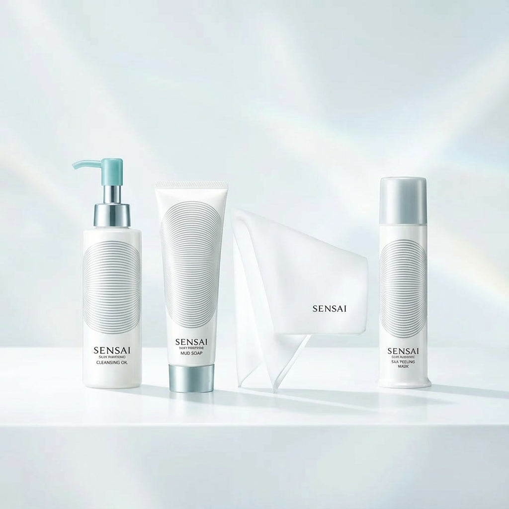 Pack Sensai | Ritual de Limpeza, Esfoliação e Preparação da Pele